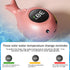 Vistnale 0-90C 4.7x2 Inch 1 Baby Bath Thermometer, Waterproof Digital Water Thermometer with LED Touch Screen, Temp