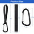 GuoluvSoo 4 Pack Backpack. Stroller Hooks Multifunctional Clips for Bags, Diaper Bags, Purse & Universal Fit