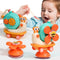 taotaotoys 5-in-1 High Chair Toy with Suction Cups Spinner Montessori Toys for Toddler