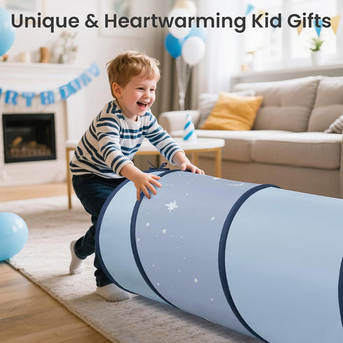 69" 18" Tiny Land Kids Play Tunnel Tent for Toddlers, x Foldable Crawl Toys for Baby, Indoor & Outdoor Pop Up Dog
