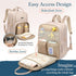 Backpack 2 30L-38L) Backpack Qualyphant Diaper Bag - Extra Large Diaper Bag for Kids Twins (Expandable - Cute Travel
