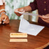 Homoyoyo Wooden Pregnancy Test Keepsake Box Lid Delicate Announcement Container for Parents for Preserving Memories