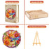 Dragonflies Family Wooden Jigsaw Puzzles for Adults, Unique Animal Shape Wood Puzzles, 260 pcs (L-13.6 * 13.1in)