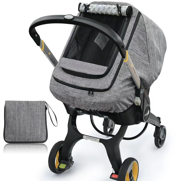 BigHippo Waterproof Baby Car Seat CoverCold Weather Carseat Cover for Babies,Infant Car Seat