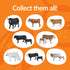 Big Country Toys Hereford Bull, 1:20 Scale Hand Painted Farm Animal Toy