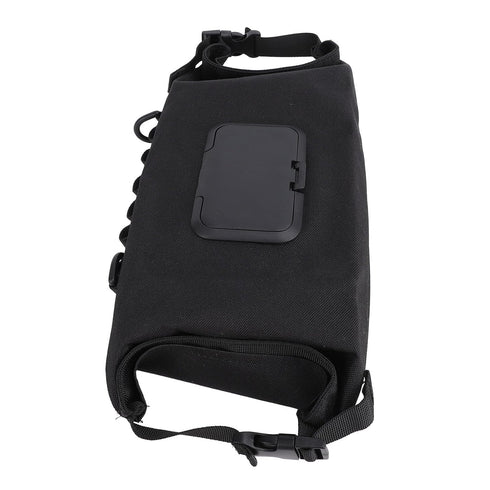Portable Canvas Wet Wipe Dispenser - Ideal for Camping and Travel (Black)