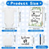 Chuarry 43 8 8 2 10 16 Pcs DIY Baby Bibs Decorating Kit Bodysuits Pcs Ply White Bibs Fabric Markers Stencils Baby