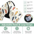 Dalzium Cars Car Seat Cover Baby, Carseat Canopy Cover for Girl Boy, Breathable Baby Carrier Cover Stroller Sun Shade