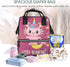Qewfoju Backpack Backpack Cute Axolotl Print Diaper Bag Large Capacity Diaper Baby Changing Bags