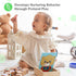 Set 1-4+ (27 Bimi Boo Wooden Feeding Toy - Montessori Pretend Play Food for Toddlers - Fine Motor Skills Scooping Toy