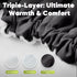 Mamatepe Winter Baby Car Seat Cover, Rain and Snow Repellent, Windproof Warm Fleece Breathable with U Shape Zipper