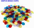 Yuanhe Deluxe Bingo Games Set - Metal Cage with Calling Board, 50 Bingo Cards, 300 Colorful Chips, 75 Colored Balls