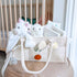 Maliton Diaper Caddy Organizer, Felt Diaper Organizer for Car with Handle, 16" x 10" x 7" for Baby Stuff