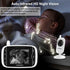 Video Baby Monitor with Camera, 3.2 Inch LCD Display, Night Vision, Two-Way Audio, and Room Temperature Monitoring