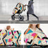 Hcpwzrf Memphis Fashion Style Geometric Baby Car Seat Cover & Nursing Cover - Breathable Stretch Multi-Use Cover