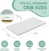 52 27 Mattress,100% (1.2inch, 52 27) Gwydre * Washable Crib & Toddler Washable Memory Foam, Toddler Bed Portrable