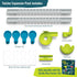 Gecko Run Marble Run Twister Expansion Pack by Thames & Kosmos for Vertical Marble Run Starter Set