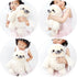 Winsterch Cute Sloth Stuffed Animal Toy, Small Plush Sloth Teddy Bear for Kids Birthday Gift