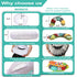 4-in-1 Tummy 0-24 MIIMER Time Baby Mat & Seated Support Cushion, Detachable Nursing Pillow with High, Firm, Large Area