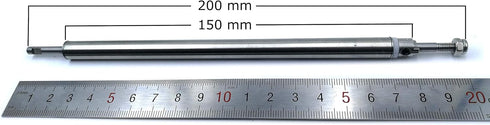 HAWK HOBBY 200 mm 4mm (200mm RC Boat Drive Shaft Diameter Drive Shaft)