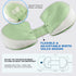 KGAUT Pregnancy Pillow for Pregnant Women, Memory Foam Pillow for Side Sleeper, Maternity Pillow Support for Back