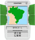 100 PICS Countries of The World Travel Game - Flash Cards with Slide Reveal Case for Kids and Adults, Ages 6+
