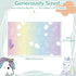 (0-5 HECCEI Toddler Hooded Bath Towel Soft Absorbent Baby Bath Cape for Girls Cute Unicorn Theme Beach & Pool Poncho