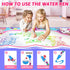 Mat,40 32 Inch Backpack,Educational 2 3 4 5 6 7 8 Water Doodle x Large Drawing Mat with Toys Gifts for Kids Boys