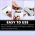 YLMFTNU 3 Trimmer Trimmer Electric Nail Clipper, Speeds Levels Electric Nail with Nail Clip and LED Light, USB