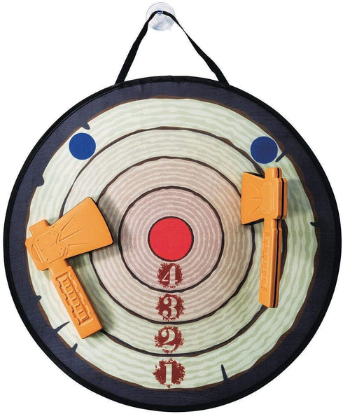 Toysmith Warrior's Mark Indoor/Outdoor Foam Axe Throwing Game - 2019 Toy of The Year for Girls & Boys Ages 6+