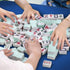31.5 Inches) Mahjong Mat, Mahjong Table Mat with Black Carrying Bag,Rubber Anti Slip Game Mat and Noise Reducing Table