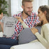 Set 2025 New Parents Gift Est Pregnancy Announcement Gifts for Couples-First Time New Mom Basket for Baby Shower Gender