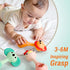 3-6-12 Tummy Set, 4 5 7 8 9 10 iPlay, iLearn Baby Shaker Rattle Toy, Babies Teething Sensory Toys Month, Infant