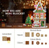 2025 Set 24 Countdown 8+ INSOON Advent Calendar Christmas Mini Building with Light, Days City Main Street Building