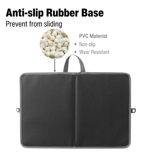 '-1.5 Inch PandaEar Baby Bath Knee Pad, Foldable Non-Slip Kneeling Mat Cushion Foam Kneeler Mat for Toddler Bathroom