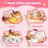 MEIDAYAI 11 Set 3-8, PCS Kids Baking for Girls, Chef Costume with Adjustable Apron & Hat, Pretend Play Kitchen Toys