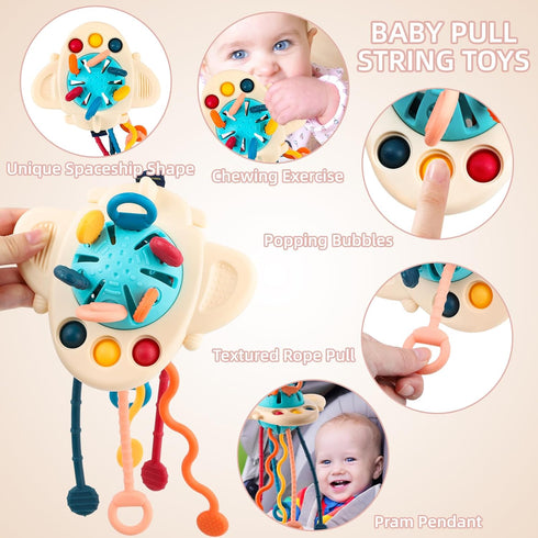 Premium Baby Toys for 6-18 Months, 8 in 1 Montessori Set, Educational Learning Toys for Toddlers 1-3 Years