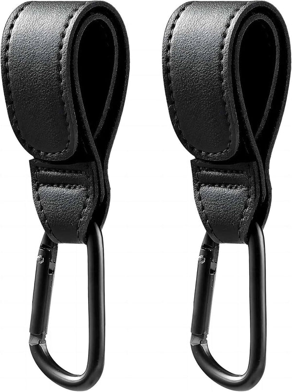 Generic Stroller Hooks for Bags 2 Pack, Heavy Duty Stroller Clips with One-Hand