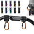 DEIHAALEN 30 lbs Cart(2 Baby Stroller Hook with Locking, Carry per Stroller Clip, Baby Stroller Accessories & Car Seat