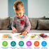 Wooden Toddlers Puzzles - Animal Shape Puzzle Educational Toys Gift for Boys Girls, Pack of 4 with Bag