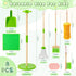 Set Set 8 Set 3-6, WHOHOLL Wooden Kids Cleaning Toddler Broom for Housekeeping Pcs Broom and Mop for Toddlers Cleaning