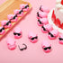 200 Sets Liliful Mini Rubber Pig Bath Toy with Sunglasses Pink Float and Squeak Pig Bathtub Toys for Baby Shower