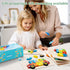 6 Pack Wooden Vehicle Toddler Puzzles for Kids Ages 2-6, Montessori Toys for Learning Jigsaw