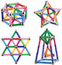 210Pcs Magnetic Building Sticks Blocks, STEM Educational Toys for Kids, 3D Construction Toy with Storage Bag