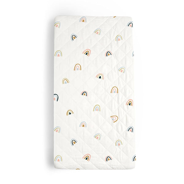 Makemake Organics Organic Changing Pad Cover GOTS Certified Organic Cotton Changing Table