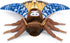 Death's-Head Hawkmoth Plush Toy, Giant Blue Death Hawk Moth Stuffed Animal 26in, Unique Plush Gift Collection