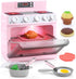PLAY Toy Oven Kids Kitchen Playset, Kids Play Kitchen Set with 11