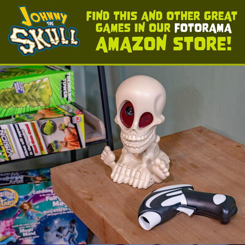 Fotorama Johnny The Skull - Exciting Indoor Ghost Blasting Game for Kids