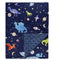 GFU Baby Blanket for Boys and Girls, Soft Minky Infant Receiving Blanket