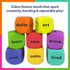 8 4, 5, 6, 7 Skillmatics Conversation Cubes for Kids - Foam Cubes for Social-Emotional Learning, Classroom